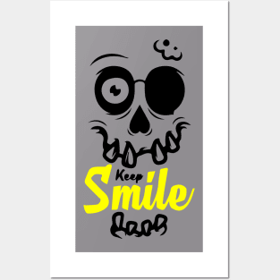 Keep Smile Posters and Art